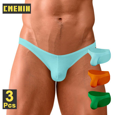 CMENIN ORLVS 3Pcs ใหม่ Modal เซ็กซี่กางเกงในชายกางเกงในชายกางเกงสะโพกยกชุดชั้นใน Jockstrap ชุดชั้นในชายสั้น Masculina OR679