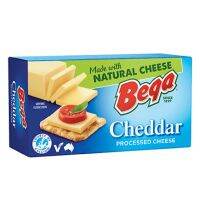 BEGA PROCESSED CHEESE BLOCK เบก้าโพรเซสชีสบล๊อก มีให้เลือก 2 ขนาด