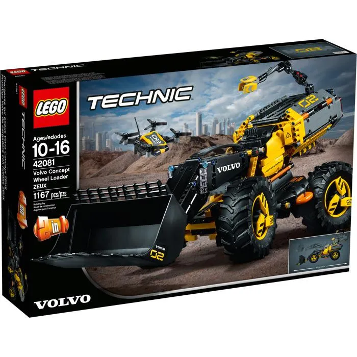 lego technic volvo wheel loader