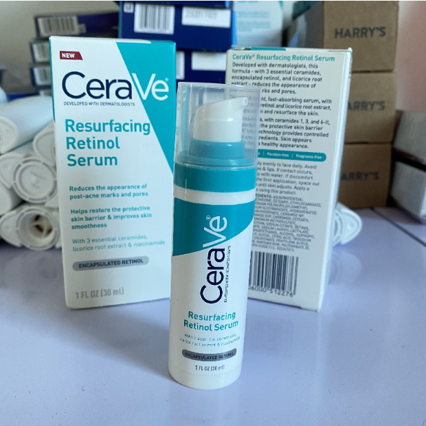 Original Cerave Retinol Facial Serum For Post Acne Marks And Skin