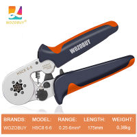 WOZOBUY 6-4A HSC86-4 0.25-10mm ² MINI-TYPE SELF-ADJUSTABLE CRIMPING PLIER -Terminals Crimping Tools Multi เครื่องมือคีมมือ