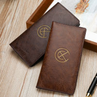 รุ่นเดียวกัน [พร้อมส่ง] กระเป๋าสตางค์ ใบยาว กระเป๋าสตางค์หนัง Wallet