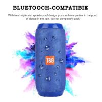 YABA Speaker Bluetooth-compatiple Portable Outdoor Sport Loudspeaker Wireless Mini Column Music Player Support FM Aux Input