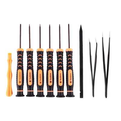 10 in 1 Torx Screwdriver Set with T3 T4 T5 T6 T8 T10 Torx Bit Suitable for Disassembly and Repair Of Electronic Equipment Such As s and Notebooks