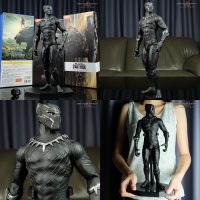 (พร้อมส่ง) โมเดล Black panther 1/6 พร้อมกล่อง พร้อมฐาน ของแต่ง Crazy Toy แท้