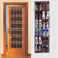 (cerci household goods)24 Pocket Shoe Space Door Hanging Organizer Rack Wall Bag Storage Closet Holder Shoes Box Shoe Shelf Shoes Rack Clothes Rack