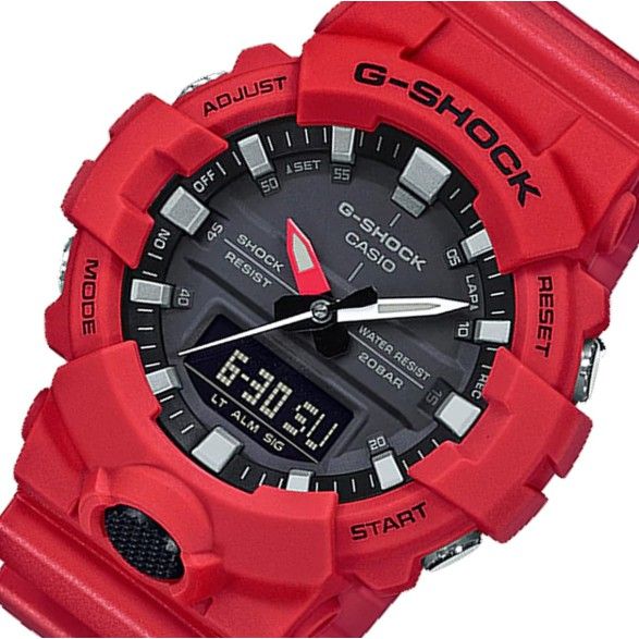 casio-g-shock-รุ่น-ga-800-4a-นาฬิกา-unisex-นาฬิกาแฟชั่น-สีแดง-สายเรซิน-48-6-mm-ตัวเรือนสีแดง-สายสีแดง