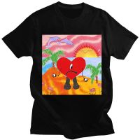 Bad Bunny UN VERANO SIN TI Music Album Graphic Print Short Sleeve T-Shirts Mens Cotton T Shirt Hip Hop Oversize Tees Streetwear