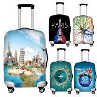 18 39; 39;-32 39; 39; Trolley Luggage Protective Dust Covers Stretch Travel Suitcase Covers Spandex Waterproof Baggage Cover