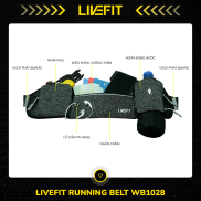 Running Belt WB1028 - Túi Đeo Hông Chạy Bộ LiveFit Cao Cấp