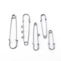 【CW】 10pcs/lot Plated Needles Large Safety Lock Pin Brooches Gifts Findings Jewelry Accessories