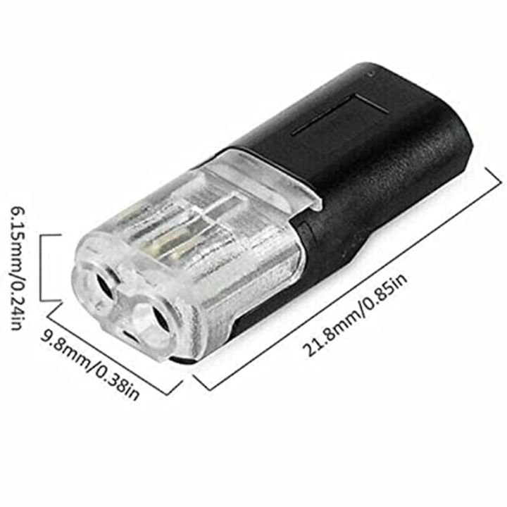 double-wire-push-in-connector-with-locking-buckle-low-voltage-wire-connectors-no-wire-stripping-required