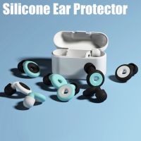 Silicone Ear Protector Canceling Noise Earplugs Sound Insulation Ear PlugTapered Sleep Noise Reduction Earplugs For Swimmming Ear Protection