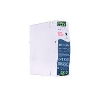 Original Mean Well SDR-120 Series Meanwell DC 12V 24V 48V 120W Single Output Industrial DIN Rail พร้อม PFC ฟังก์ชั่นแหล่งจ่ายไฟ