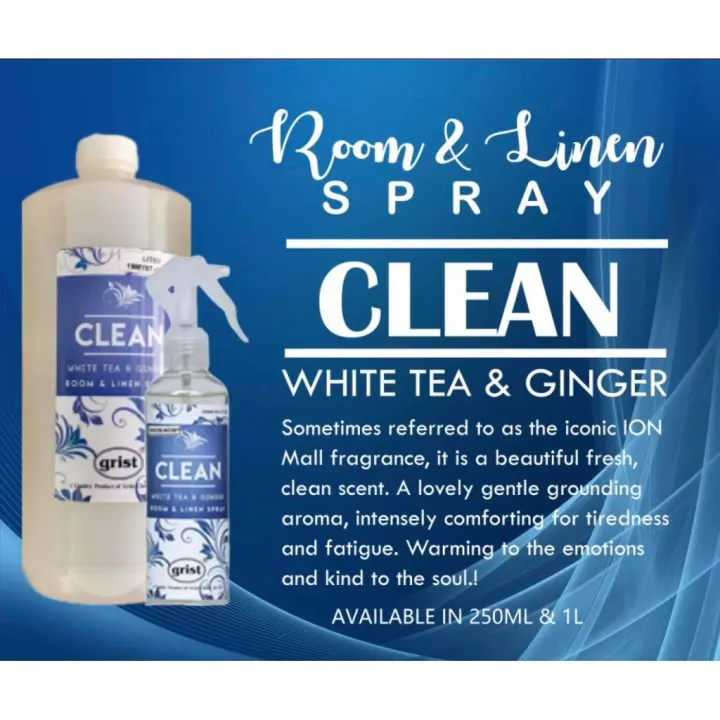 CLEAN White Tea and Ginger Scent Grist Room and Linen Lazada PH