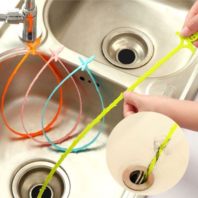 1pc Sink Cleaning Hook Bathroom Floor Drain Sewer Dredge Kitchen Sink Hair Cleaning Dredge Hook Cleaning Tools Kithchen Gadget