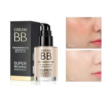 BB CREAM บีบีครีม ครีมรองพื้น ช่ยให้หน้าผิวดูกระจ่างใส ปกปิดได้ดีเยี่ยม -- 1001