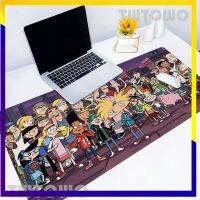 ◐㍿ การ์ตูนตลก Hey Arnold Helga Love Mouse Keypad แผ่นรองเม้าส์ แผ่นรองเม้าส์ยางธรรมชาติ