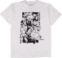 Dragon Ball Z Mens Color Me Character Group Anime T-Shirt