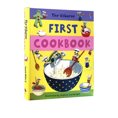 Usborne first Cookbook Health food yousborne childrens practical ability training childrens popular science encyclopedia knowledge picture book