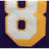 นิวเจอร์ซีย์คุณภาพสูง 1996-97new NBA men’s Los Angeles Lakers 8 Kobe Bryant LAKERS Mesh retro embroidery basketball jerseys jersey purple