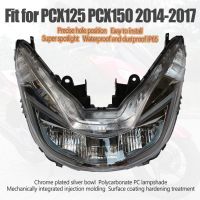 ไฟหน้ารถจักรยานยนต์ LED เหมาะสำหรับ2014-2017 PCX125 PCX150ชุดไฟหน้าไฟหน้า PCX 125 PCX 150 2015 2016