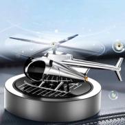 Car Aroma Diffuser Alloy Rotating Solar Helicopter Aroma Diffuser Auto