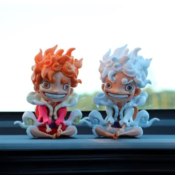 Anime One Piece Fifth Gear 5 Luffy Nika PVC Figure Desk Decor Desktop Toy  Gift