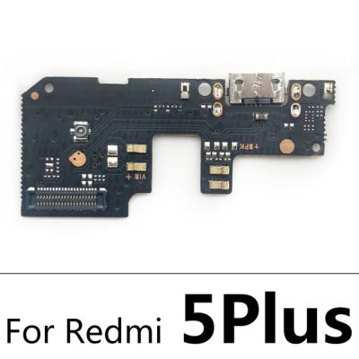 สำหรับช่องเสียบแท่นชาร์จ Usb Xiaomi Redmi 5 Plus ช่องสายเคเบิลยืดหยุ่นกับบอร์ดไมโครโฟน