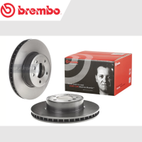 BREMBO จานเบรคหน้า BMW 5 Series E60 (520i 520d 523i 525i 525d 530i 530d) (HC) 2003-2011 / 09 9172 11 / ราคา 1ใบ