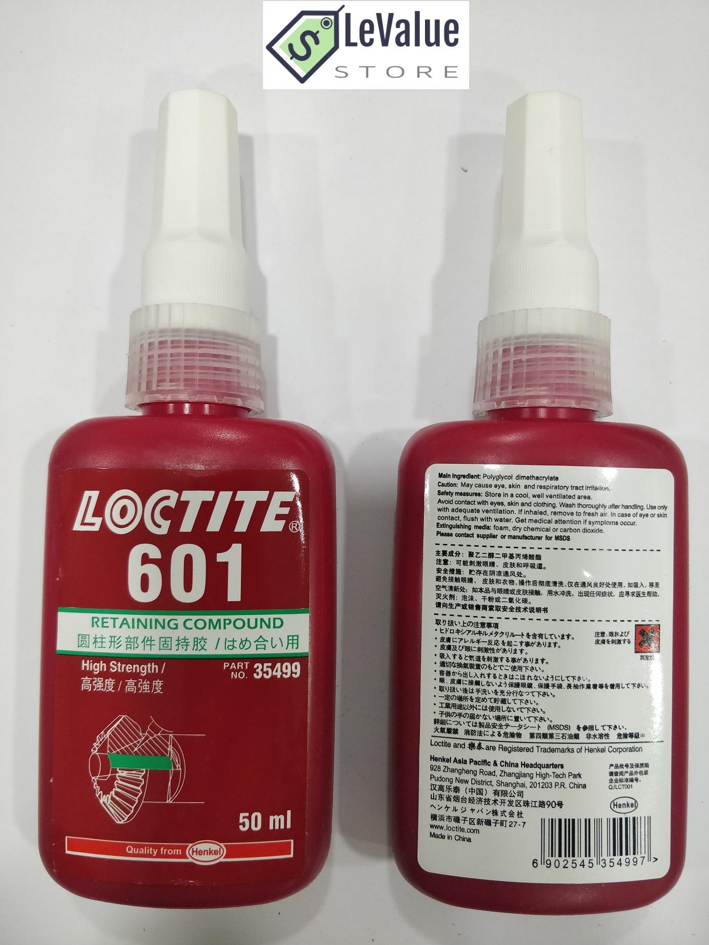Loctite 601 Dimethacrylate ester retaining compound 