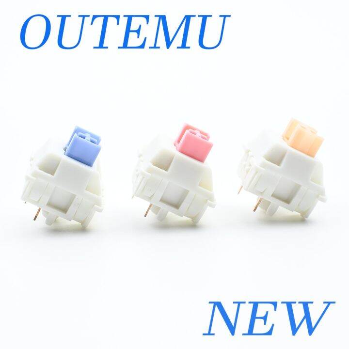 outemu-สวิตซ์-lubed-คีย์บอร์ดแบบกลไกสวิตช์5pin-เงียบสัมผัสเชิงเส้นครีมสีฟ้าสีชมพูสีเหลืองเกมกำหนดเอง-rgb-mx-สวิตช์