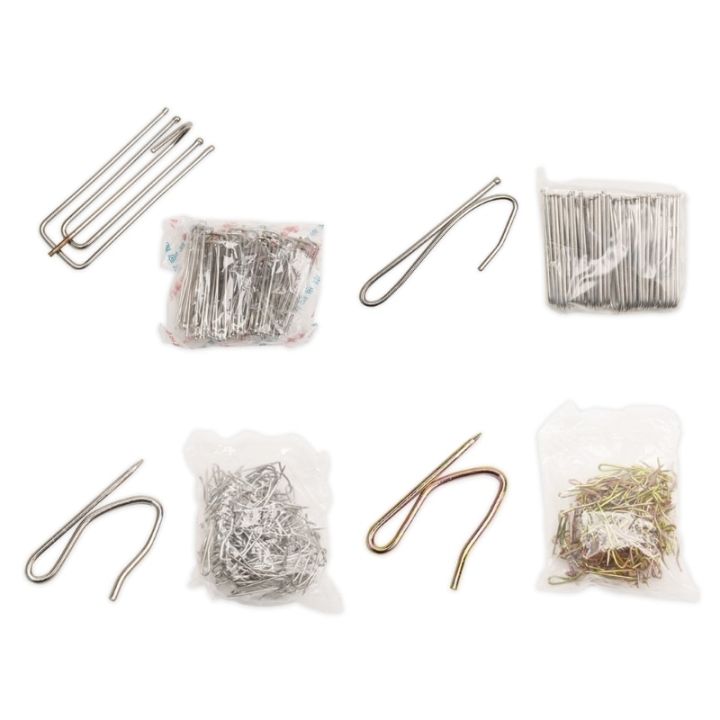 15pcs-metal-four-fork-curtain-tape-hook-multifunction-hooks-accessory-for-new-year-festival-pleat-curtain-decor