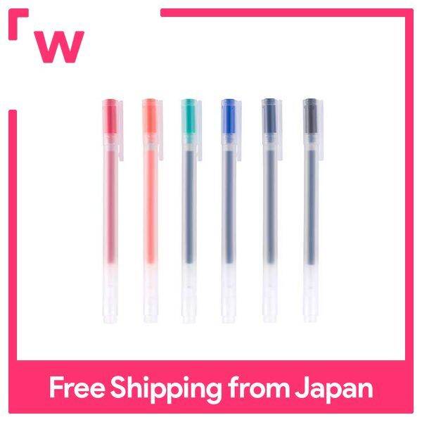 MUJI Gel Ink Ballpoint Pen 6 Color Set 0.5mm 82132410 Lazada PH