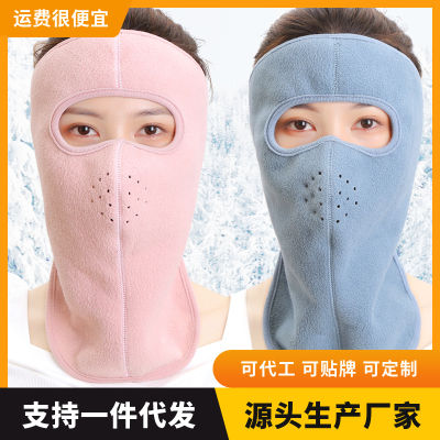 ความอบอุ่นฤดูหนาว Masker Bersepeda ผ้ากำมะหยี่หนาหน้ากากป้องกันความหนาวเย็นสำหรับผู้ชายและผู้หญิง