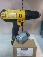 DEWALT service part DC motor with pinion อะไหล่มอเตอร์ DC18 V.(พร้อมเฟืองขับ) part no. N376649 ใช้กับสว่านแบตรุ่น DCD776 ,DCD771  ยี่ห้อ ดีวอลล์ ใช้ประกอบงานซ่อมอะไหล่แท้