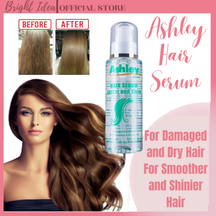 💯FLASHSALE!!😍 ASHLEY SHINE HAIR SERUM 120ML LUSTER AND SHINE Formulated ...