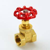 1/2 quot; 3/4 quot; 1 quot; BSP Female Thread Brass Gate Valve DN15 DN20 DN25 Water Valve Switch Connector Adapter