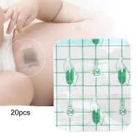 【LZ】 20pcs Baby Navel Umbilical Stickers Newborns Swimming Bathing Waterproof Paste Sterile Breathable Umbilical Cord Medical Plaster