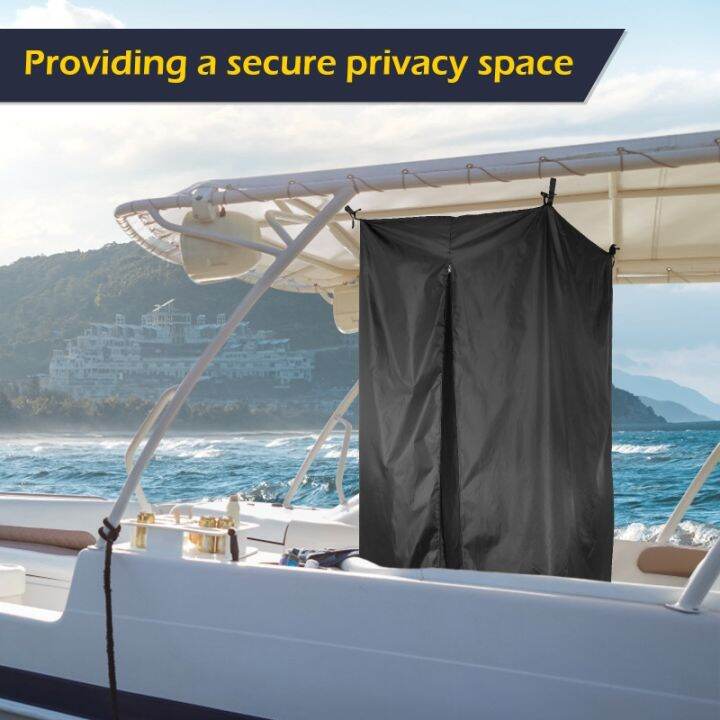 Portable Privacy Tent Boats Privacy Curtain Boat Changing Room with Bag