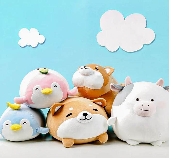 Miniso Plush Toys Stuffed Toys Soft Kids Pillow Home Car Decoration