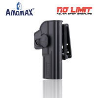 ซองปืน ปลดไว Amomax รุ่น (AM-G17G2) สำหรับโมเดล UMAREX G17 หรือของจริงที่จนาด 1:1 ซองแข็ง กันน้ำ ทำจาก Polymer ซองปรับได้ 360 องศา