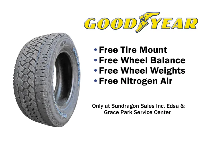 Goodyear 265/65 R17 112S Wrangler AT SilentTrac All-Terrain Tire (PROMO  PRICE) | Lazada PH