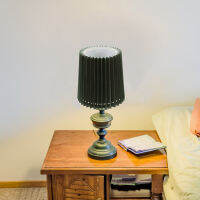 Chaoshihui Lampshade ขนาดเล็กจีบ E27/E14 ผ้าฐานโคมไฟปกคลุมแสงในร่ม