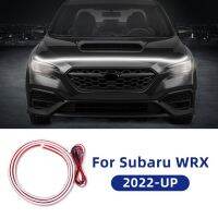 สำหรับ Subaru Wry 2023การสแกนแบบไดนามิกผ่านโคมไฟกันน้ำบรรยากาศการตกแต่งในเวลากลางวันไฟกระโปรงรถรถแถบ