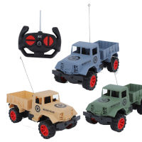 120 Scale Remote Control Trucks Model Toys Kids 4 Channel Radio-controlled Cars RC Electric Toys for Boys Off-Road Military