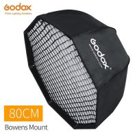 Godox Softbox Octa 80cm with Grid Bowens Mount ซอฟบอค เม้าส์โบเว้นท์ ใช้กับแฟลช ไฟสตูเม้าส์โบเว้นได้ทุกรุ่น