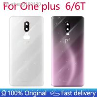 Battery Cover Oneplus 6 6T Back Glass Cover One Plus 6 Rear Window Door Case Back Panel Oneplus 6T Back Glass Cover