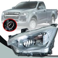 * ของแท้ * ไฟหน้า ไฟตา ฮาโลเจน HALOGEN รุ่น อีซูซุ ดีแม็กซ์ ISUZU D-MAX DMAX สปาร์ค SPARK ปี 2020 - 2021 ข้างซ้าย รวมชุดหลอดไฟ และสายไฟ