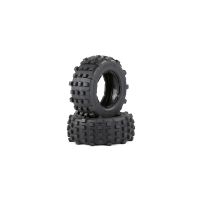 THLT9A Off-Road Car Front Tyres Thicken Skin Set Kit for 1/5 HPI ROFUN BAHA ROVAN KM BAHA 5T/5SC/5FT Rc Car Toys Parts